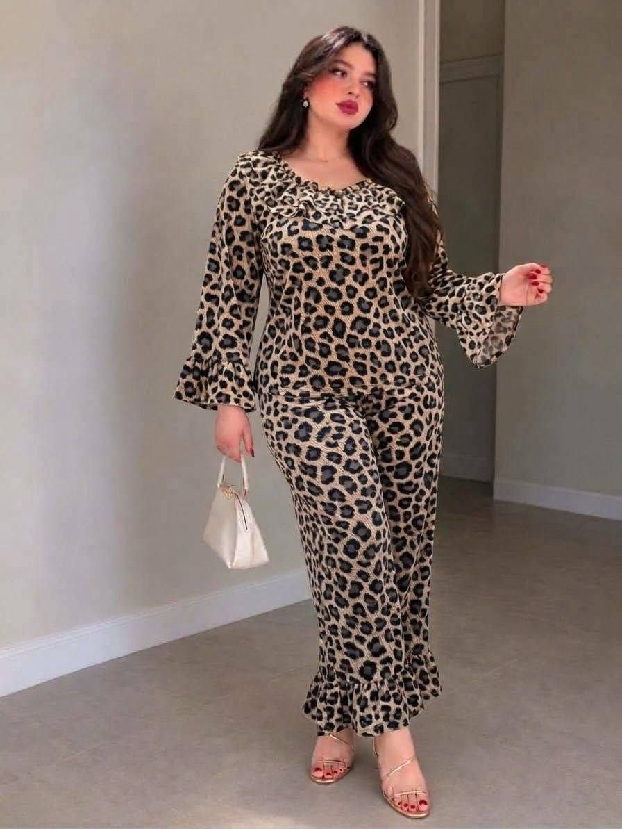 تراك نسائي • جلد الأرنب • مقاسات L/XL/2XL