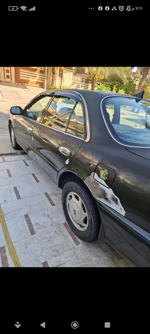 السلام عليكم سوناتا ١٩٩٤ رقم بغداد كير محرك كفاله بيهه حزام صبغ جارده بس كامله مابيهه نقص خير من الله تبريد تخم تاير كهربائيات كله تمام كير عادي السعر ٤٠$ /***********

نص مكتوب في الصور:
- ابويه
- قبل دقيقتين
- رد