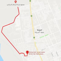 مجمع السلام • قرب جامعة الكفيل • ٢٠٠م