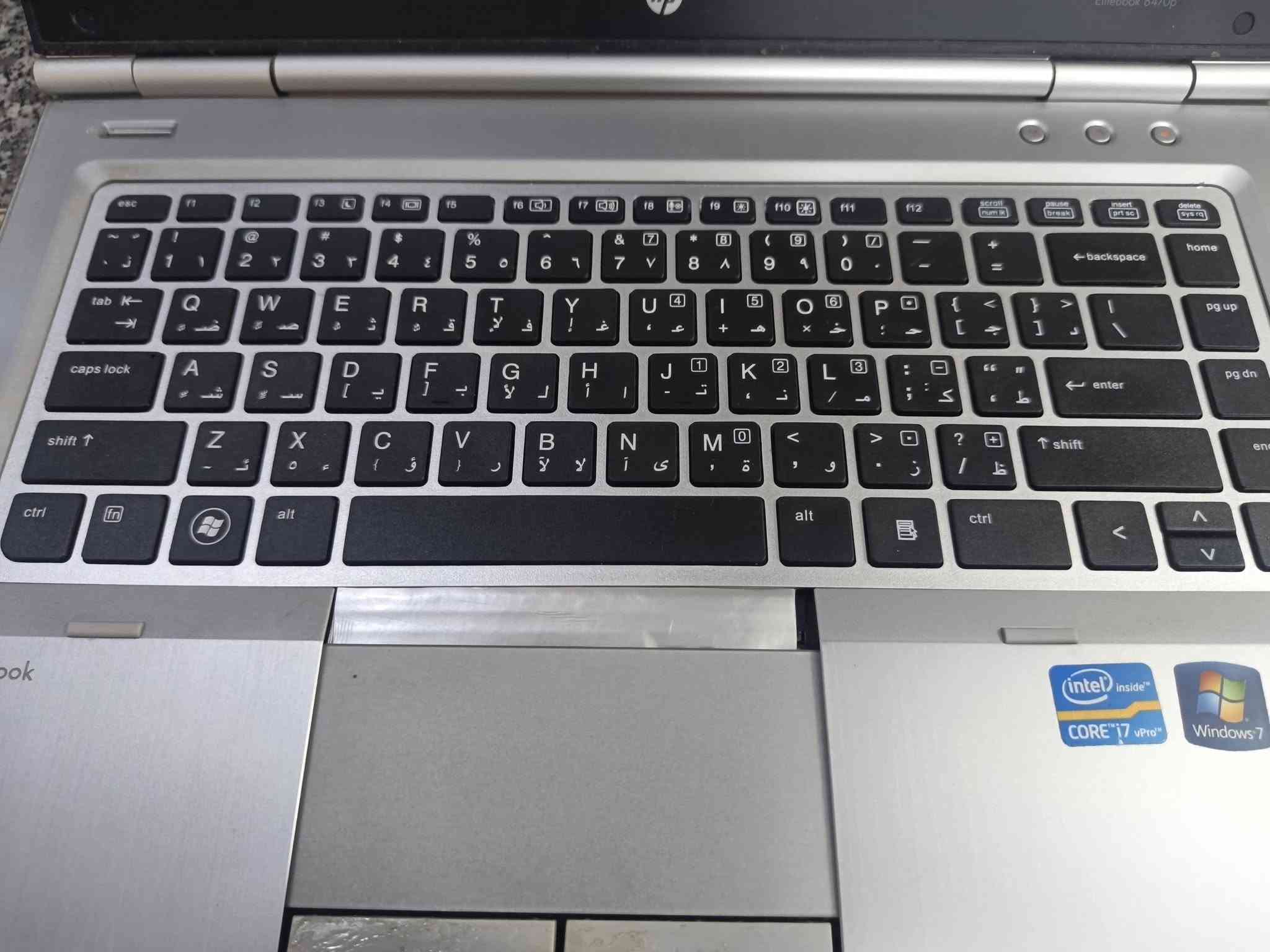 HP i7 جيل٢ • رام ١٢ • دكمة التشغيل