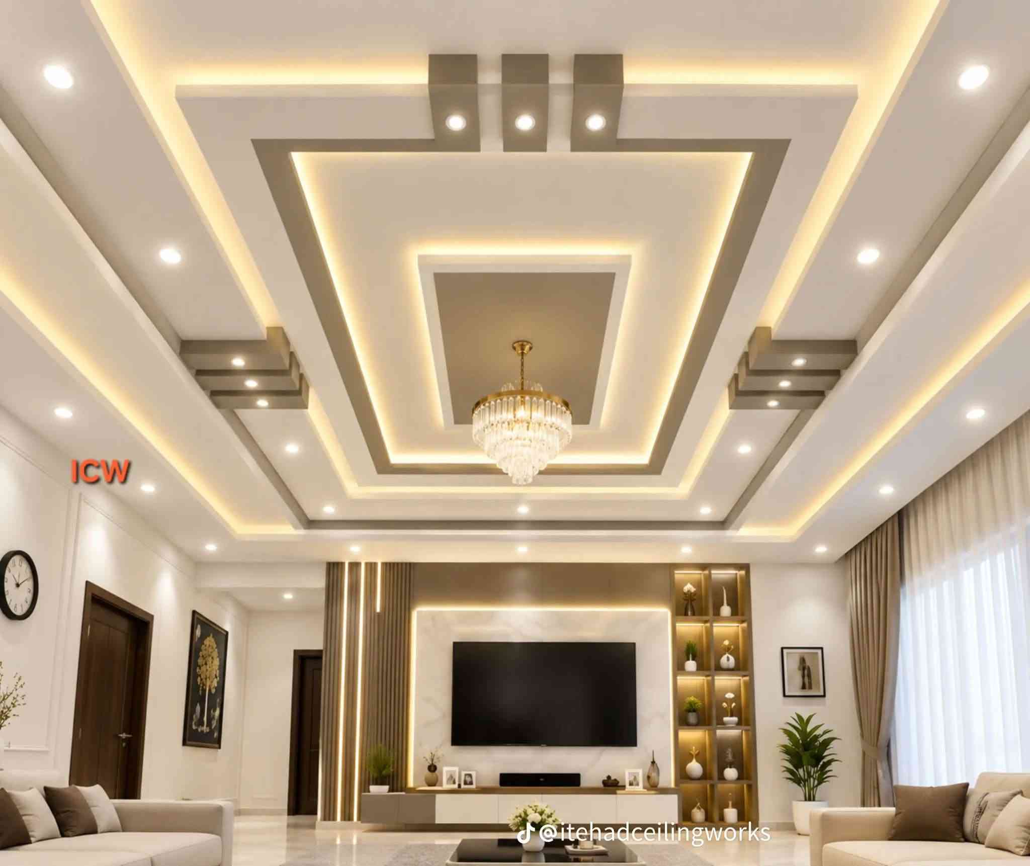 ديكورات • اسقف • تسليم مهندس