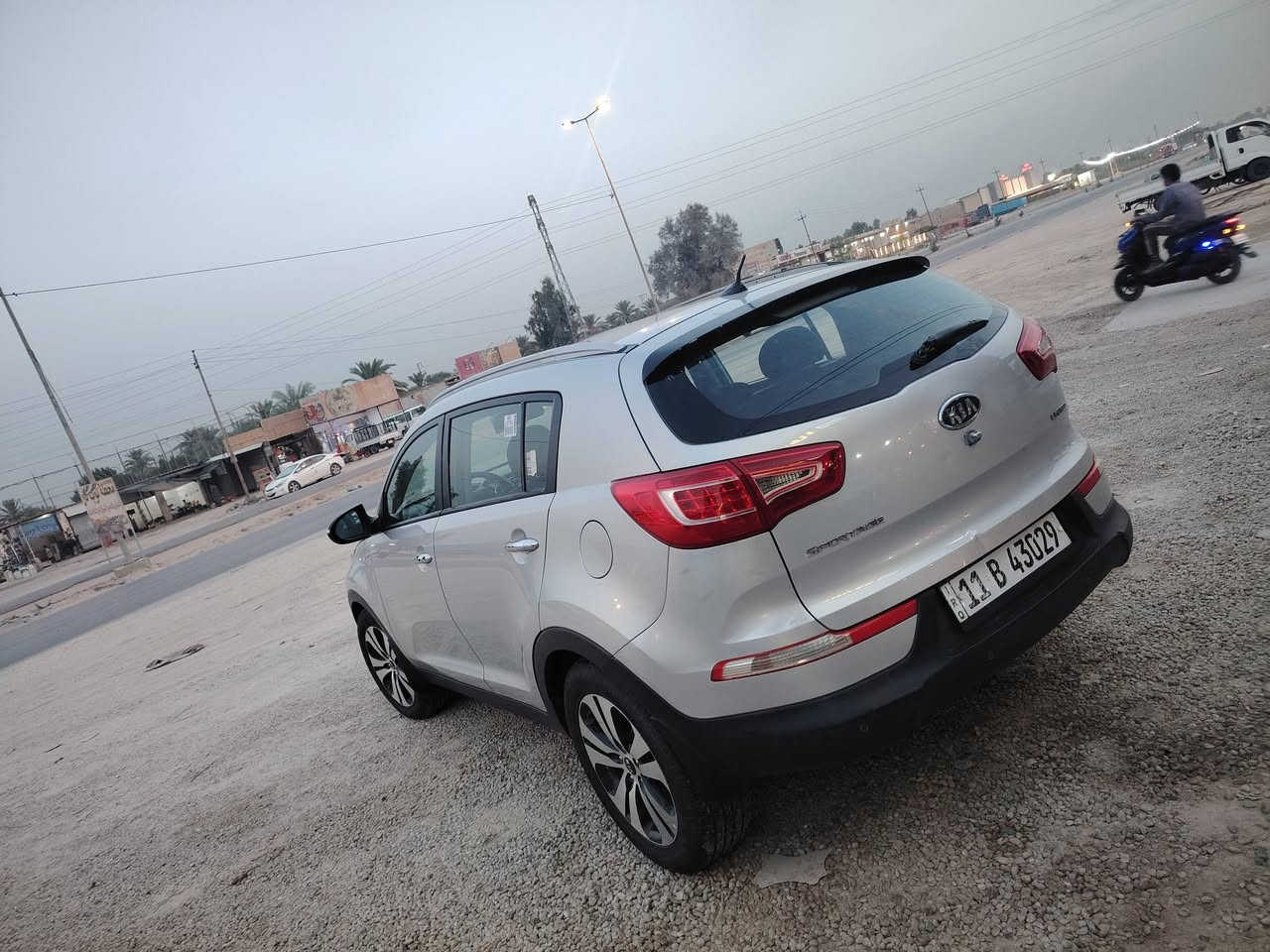 كيا سبورتج • ٢٠١١ • قطعتين صبغ