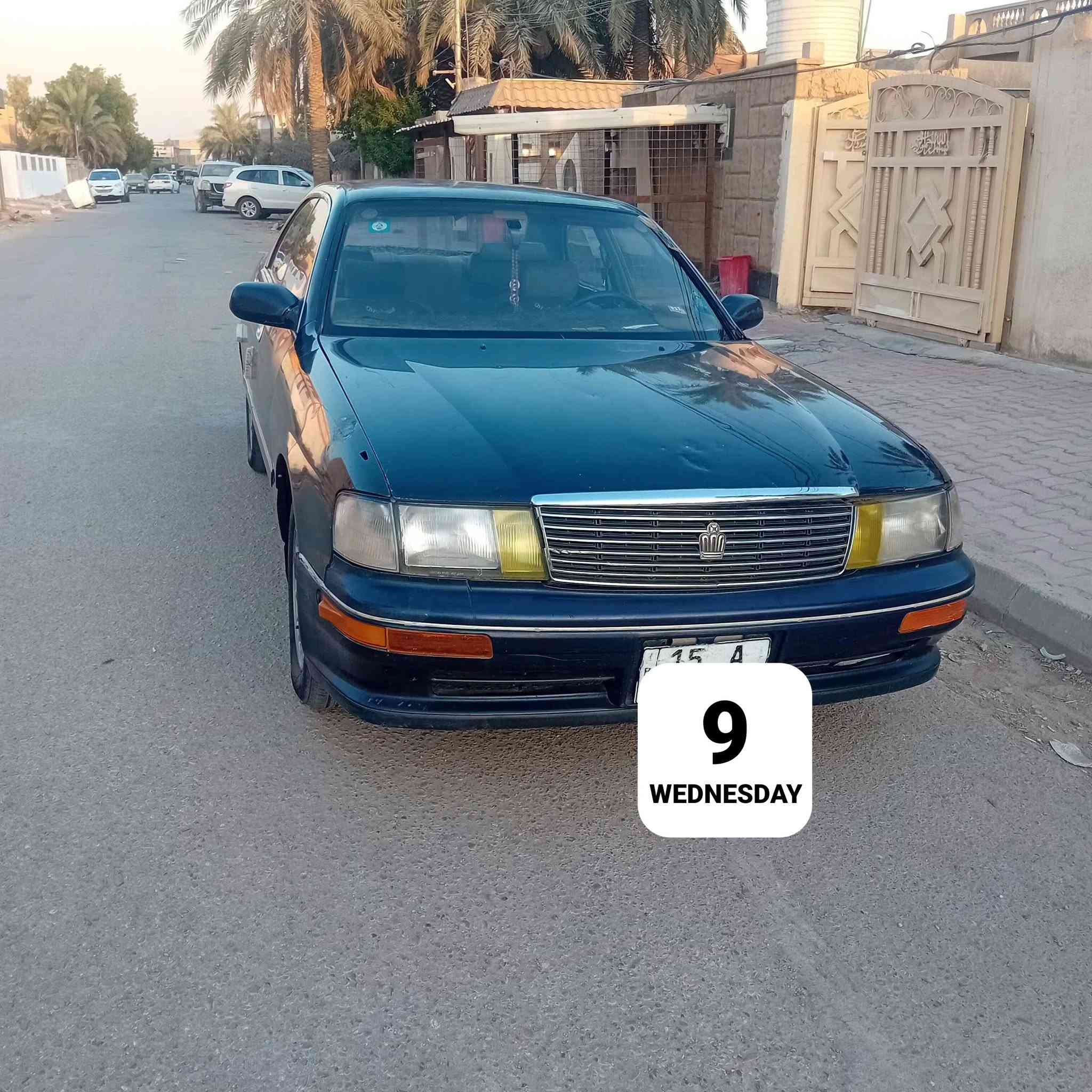 السلام عليكم بطه متصل للبيع رقم انبار دولي باسمي موديل ٩٣مكفوله من الصبغ والكص والنقل سياره بلاديه كير مكينه مكفولات السعر ٤٦وبيها مجال قليل العنوان واسط ***********

نص مكتوب في الصور:
- 9 WEDNESDAY
