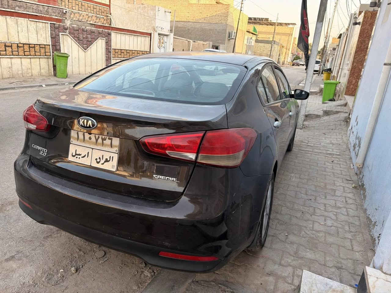سيراتو 2018 السعر 107 عليها 15 ورقه ينزلن من السعر
￼مكينة2000 خليجي 
بيها 4 مكانات صبغ 
كير مكينة تبريد حدادية كفالة وجاهزه من كلشي 
ماشية 150 الف 
مكانها. النجف الاسرف 
السعر 1***********58
