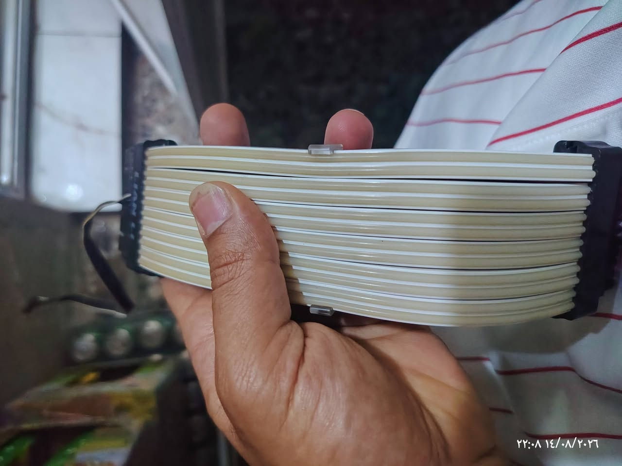 السلام عليكم
بقت عندي غراض للبيع من التحميعة

مبرد مائي من كولر ماستر جديد مستخدم اسبوع ب زايد  وشلته لان فصخت ال حاسبة... السعر 90 الف سعر الجديد 130 
ستريمر ليان لي والهاف مالته 55
ستاند كرت شاشة من كولر ماستر  يتحمل كروت القديم والحديث فئة  40 و 50 ⬅️ ⬅️50 الف 
شاشة 2k 144 Samsung curved 210  توصيل ما عندي الهه
شاشة اسوس تف كيمنك  240 hz  curved.   ⬅️⬅️⬅️
210 الف
ميز  mdf  اخو جديد نظيف سعر 100 
سماعة ريزر كراكن خضره USB sound card   نظيفة كلش بيهه كرت صوت

Ups online getx 1kv

مكاني بغداد توصيل موجود من عدا الميز 
***********
