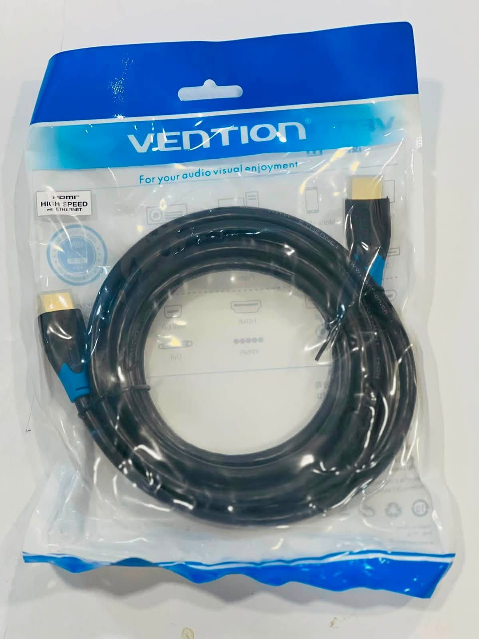 🎥 كيبلات HDMI الأصلية – جودة صورة وصوت بدون تقطيع 🔥
✅ يدعم دقة Full HD / 4K
✅ نقل صورة وصوت عالي الجودة
✅ مناسب للشاشات، الرسيفرات، البلايستيشن، اللابتوبات، وأجهزة الكمبيوتر
✅ خامة متينة وعمر استخدام طويل
✅ أطوال مختلفة حسب الحاجة
1.5m.
3m.
5m.
10m.
15m.
20m
.25m.
30m
📍 متوفر لدينا بأسعار منافسة وجودة مضمونة.

📩 للحجز أو الاستفسار، راسلنا على الخاص او على الواتساب:***********
