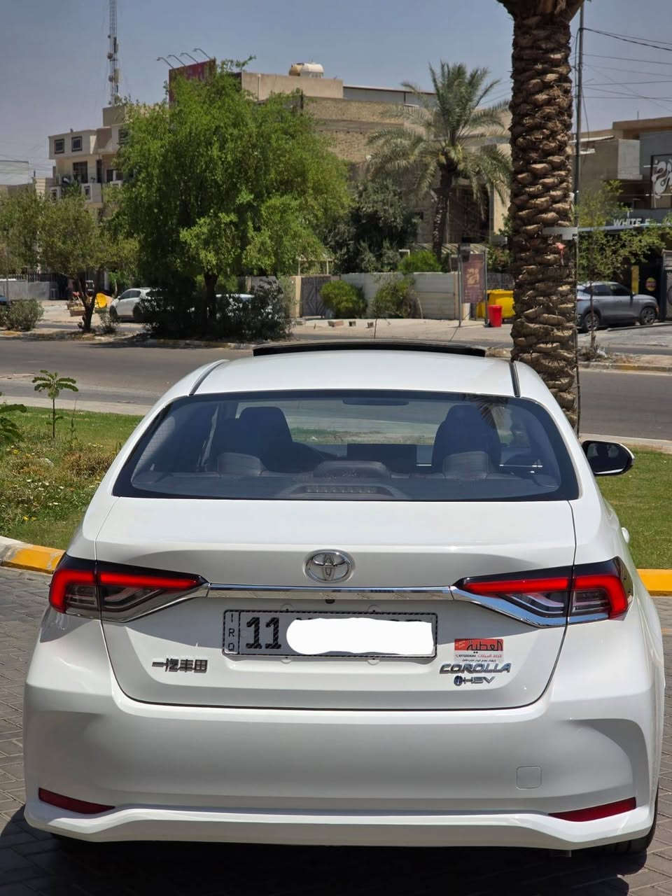 كورلا هايبرد 2025 مكفولة كفالة عامة
فول مواصفات فتحة جلد قطعتين تبريد بصمه عدد ٢ 
السيارة جديدة بمعنى الكلمة على وضع الشركة
ومغلف الارضية والصندوق جلد اصلي
مكاني بغداد العامرية او حي الجهاد
السعر 163 بيها مجال بسيط للشراي 
للإستفسار ***********
متوفر واتساب
