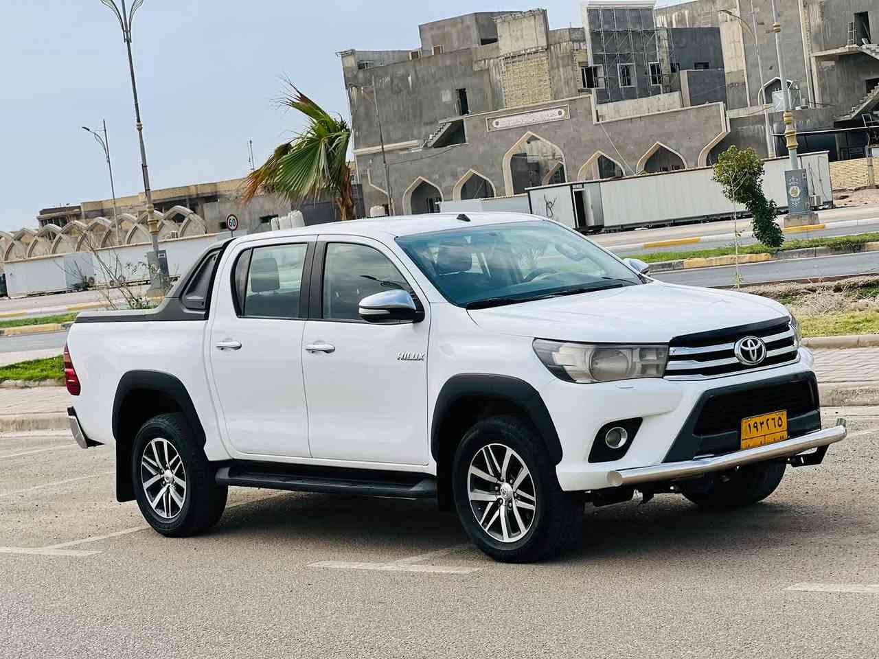 تيوتا هايلوكس مديل 2018 سعر 183 وبيه مجال رقم التلفون *********** كفاله عامه من الضربه والصبغ والتبديل والبارد مواصفات نضام يكو تحكم ستيرن زراق لايت مري شفط فر ويل حساسات خلفيه مثبت سرعه مانع نزلاق شاشه كامره خلفيه مري كهربائي مكينه كاز مكينه وكير مكفولات حداديه جديده تخم تاير تبريد شغال رقم أربيل سنويه ما منتهيه تريد تحويل تريد وكالة  جديده وجاهزه وأي نقص مابيهه مكان سياره كربلاء
