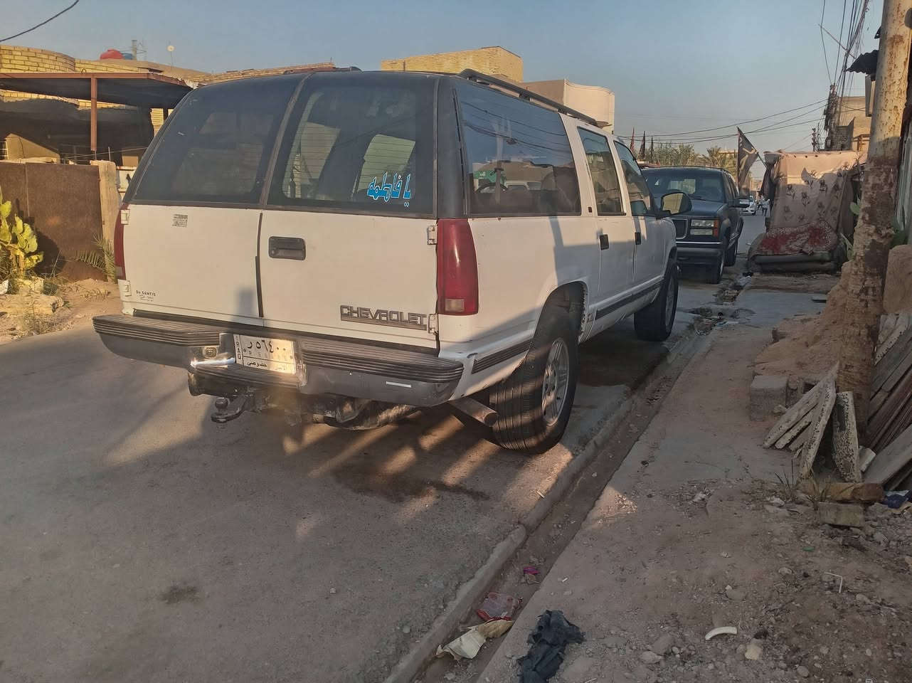 السلام عليكم جمسي للبيع موديل ٩٩ رقم انبار خصوصي تحويل ثاني يوم السيارة ست براغي تخم تاير جديد كير ومكينه جدد المكان بغداد حي طارق السعر ٣٥ ورقة رقمي ***********

