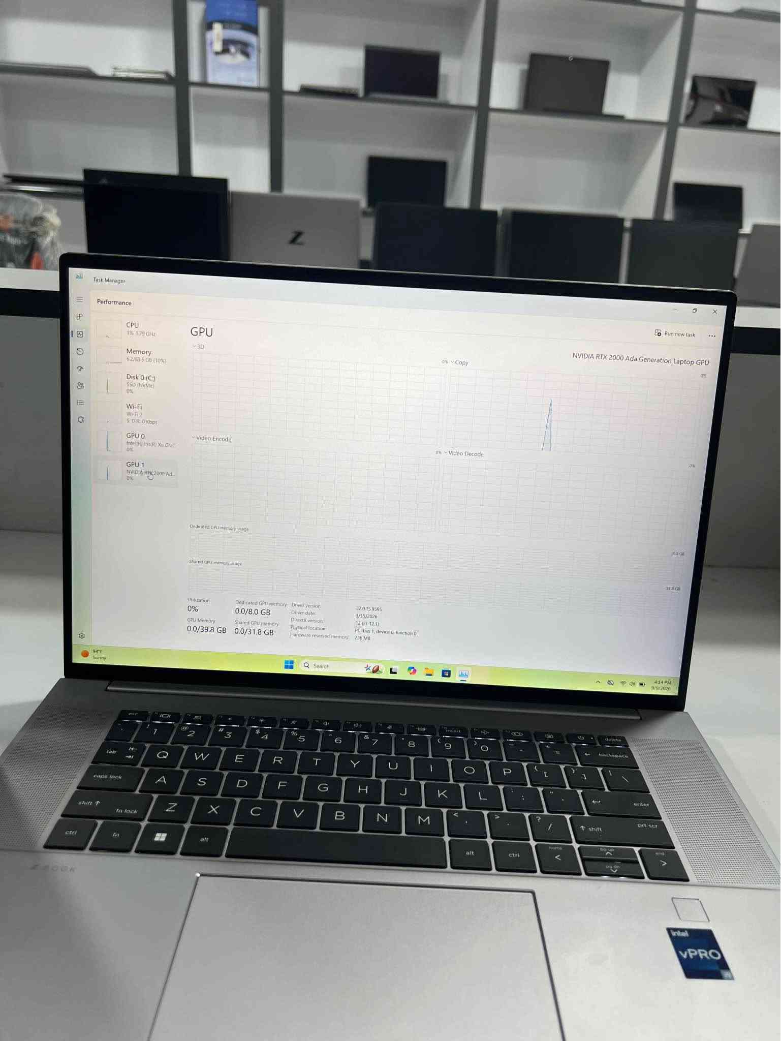 🔥 HP ZBook Studio G10 — وحش احترافي بكل معنى الكلمة!

⚡ Core i9-13H
🧠 RAM 64GB DDR5 5200MHz
🚀 1TB SSD NVMe
🎨 NVIDIA RTX 2000 8GB
🖥️ 16” FHD

💻 جهاز احترافي مناسب لـ:
▪️ الهندسة والتصميم
▪️ المونتاج والرندر
▪️ البرامج الهندسية الثقيلة
▪️ 3D وCAD
▪️ البرمجة والاستخدام الاحترافي

💰 السعر: 1250$

📍 أربيل – شارع سلطان مظفر

📞 *********** أربيل, العراق
