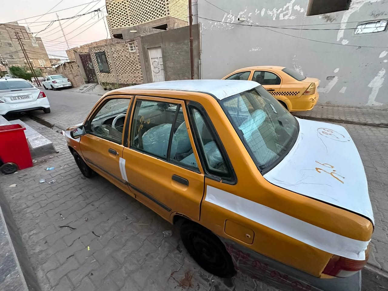 من رخصت الادمن المحترم.سلام عليكم للبيع سايبه موديل ٢٠١٢ دشبول نفخ مكينه بيه بخار قليل كير جديد كهربائيات شغاله دواخل نضيفه وجاهزه الكشر شوفت عينك السياره نضيفه وحلوه مال شغل السياره ماواصل راعيه اتكفلك سرقات وطلب عشائر رقم الماني سنويه عضم شواصي معمره السعر٨ ورقات وبيه مجال للشراي مكاني نجف للاستفسار ***********
