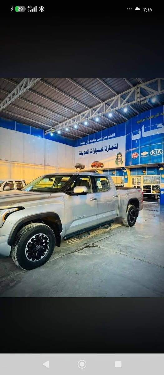 يا الله سلام عليكم
تيوتة تندرة موديل 2023
فول مواصفات 6سلندر 
توين تيربو كير 10نمر
كشنات كهربائية تدفئة تبريد 
شاشة كبيرة حساسات 
رادارات كاميرات360درجة
باب طويل بدي طويل 
بدون حادث حادثة بس شخوط 
السيارة هزتهة بعدهي ما صاقطة 
تخم تأيرات جديدة السيارة ماشية
61الف ميل رقم الهاتف 
‏‪***********‬‏
*********** 
خاص مل متواجد
