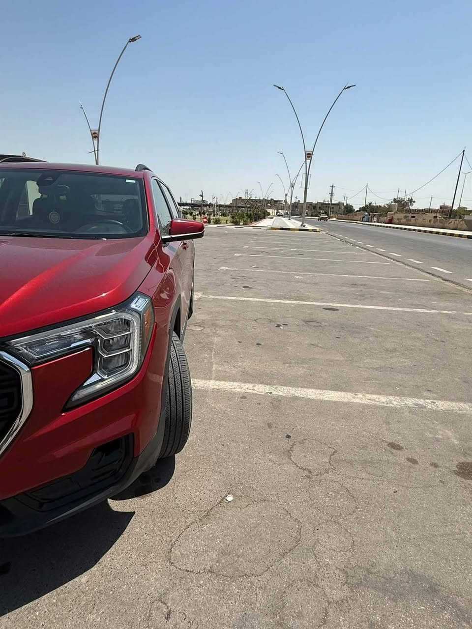 جمسي تيران موديل22. Sle
مكينه 1500  تيربو 
ماشيه 76الف
حادثها جنطه مبدله الباقي كله كفاله بجم كبس
رقم ذي قار
