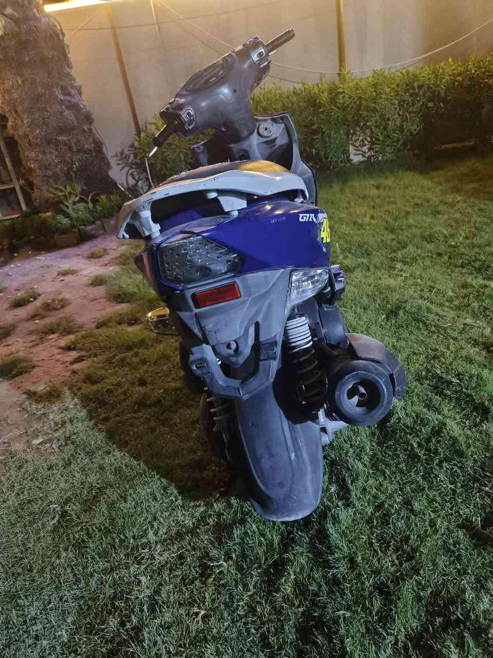 السلام عليكم دراجه جي تي ار دراجه نضيفه مكينه تخبل دراجه ما مفتوحه نكره وحد السعر 850 الشراي يجي خاص *********** مكان بغداد البياع
