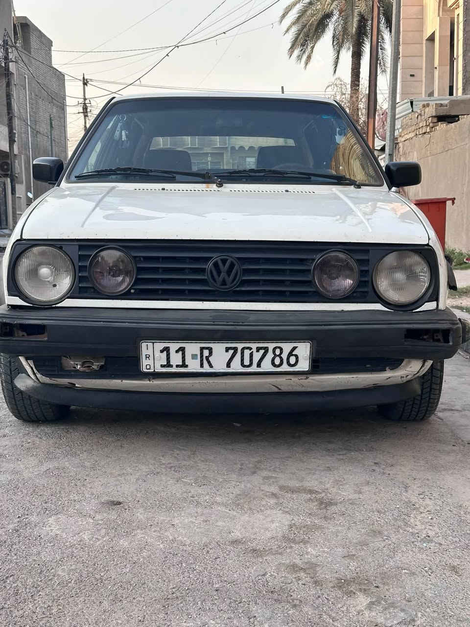🔥 للبيع — فولكسفاغن كولف عضم 🔥
🚗 موديل 1991 | سيارة بلادية | كير أوتوماتيك
⚙️ مكينة 1800

المواصفات والتجديدات:
• كير ومكينه جديد شادهن
•تخم تاير جديد
· سلف جديد 
• فيت بم جديد
• دبة ماي جديدة
• مكاين جام جديدة
• دوش جديد
• راديتر جديد
• منظومة بريك جديدة
• صدر أمامي جديد
• صدر خلفي جديد
• بلكات جديدة
· كل الغراض الي شادهن وصولاتهن موجوده من حجي ليث ✅

📍 الموقع: بغداد

✨ سيارة مرتبة ومتعوب عليها 

📞 للاستفسار:
***********

