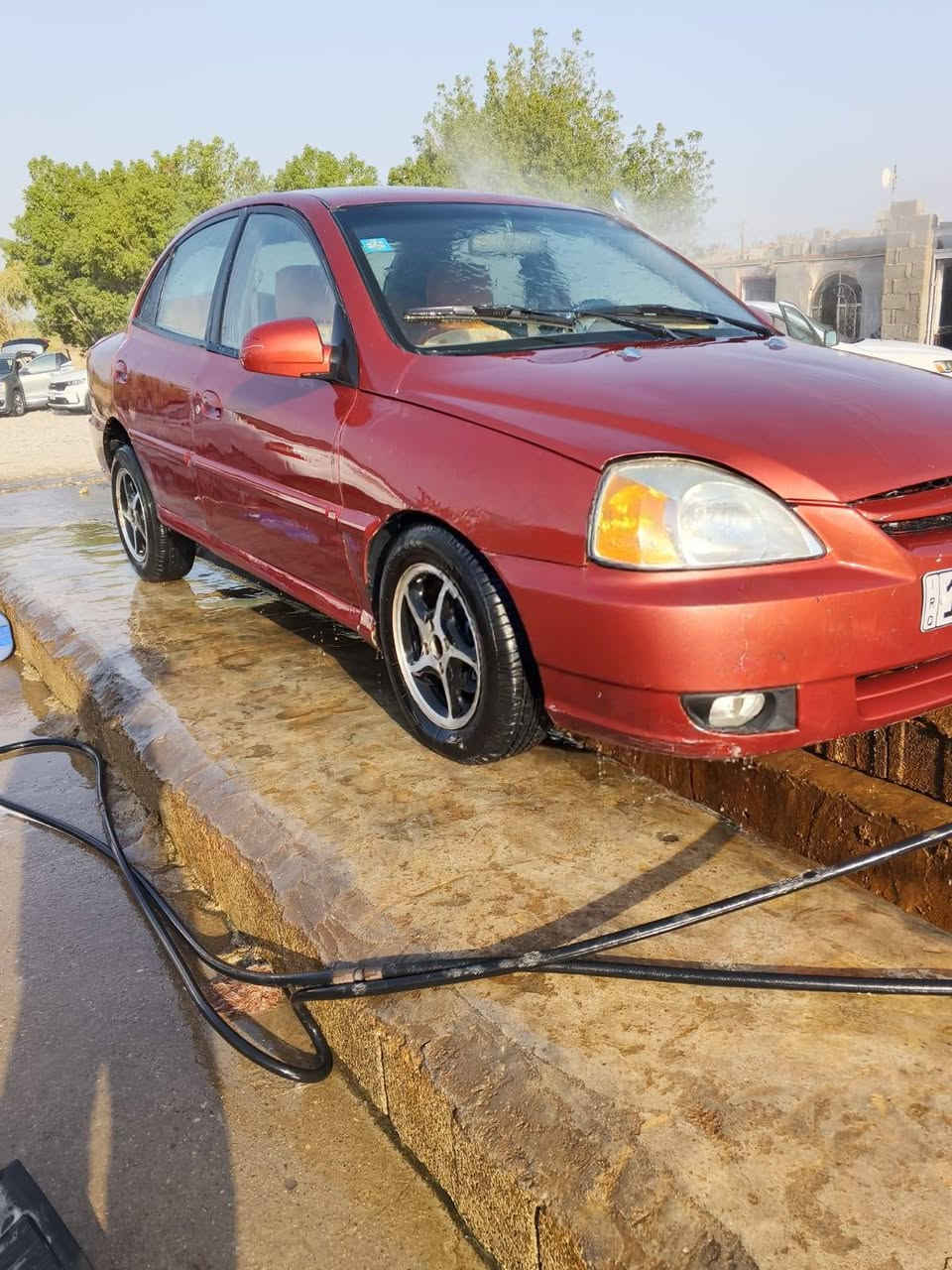 كيا ريو
2005 
وارد امريكي 
كير و مكينة مكفولات 
كير اوتماتيك
حدادية 65%
تخم تاير جديد
سيارة مصبوغة عام
حادث امريكي جنطة
تبريد عوزه بس كومبريسر
سيارة خير من الله اقتصادية
 
سعر 48 وبيه مجال بسيط

للاستفسار ***********
