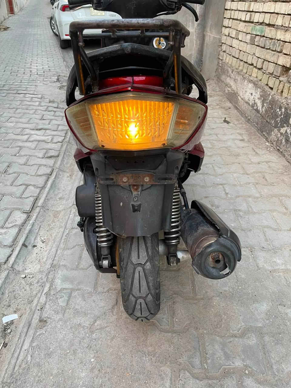 سكنس فحل ياباني ستان حساس قبغ نفخ
مكينه مفتوح بيهى كور فقط الباقي بلادي
كفرات تايوان 🇹🇼 
كهربائيات كله شغاله منطول لطول 
دبلات تايرات حلوه سعر 500 الف بيهى مجال حك جيه بغداد كريعات استفسار اكثر اتصال ☎️ ***********
