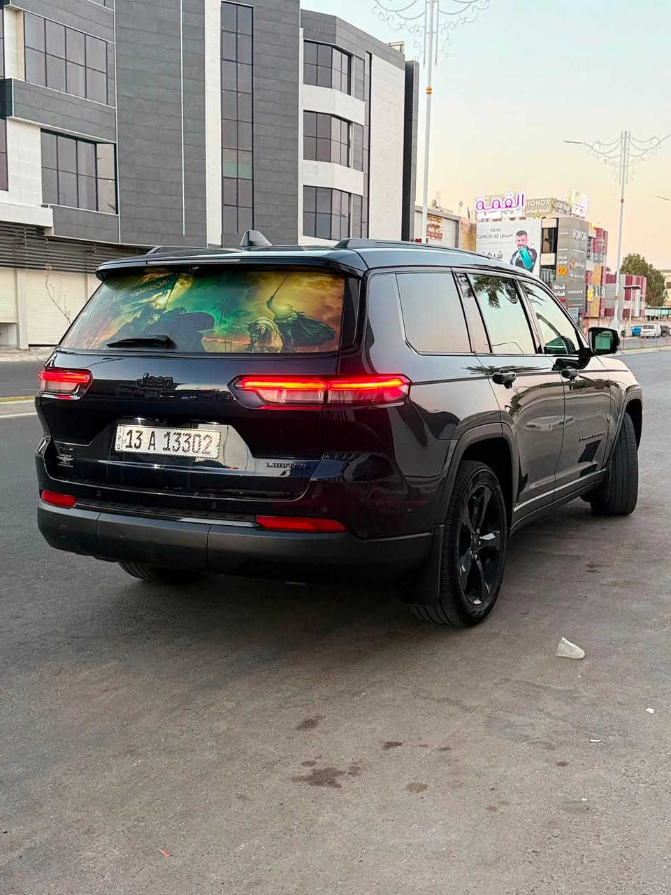 جيب جراند شروكي 2024 (امريكي) اعلى فئة 🇺🇸
الحادث.. بس بنيد فقط
     المواصفات سياره🚙
- محرك V6 سعة 3.6 لتر
- 7 الركاب VIP 
- دفع 4x4 
- مقاعد جلد امامية تبريد وتدفئه
- تدفئه المقاعد الخلفية
- تدفئه الستيرن
- شاشة كبيرة 
- شاحن وايرليس
- خمس كامرات محيطية 360
- كامرات داخلية 
- حساسات امامية وخلفية 
- انارة محيطية 
- ويل 20 انج
- صندوق خلفي كهربائي
- تشغيل عن بعد
- مقاعد امامية كهربائي 
- ذاكرة لمقعد السائق 
(سياره بيها هواي مواصفات) 
        رقم ميسان كتاب شهداء بسمي 

سعر 310$ مكان سياره ميسان 
 
(***********)
    
       ملاحظة. مراوس تاهو و جمسي موديل 2020
