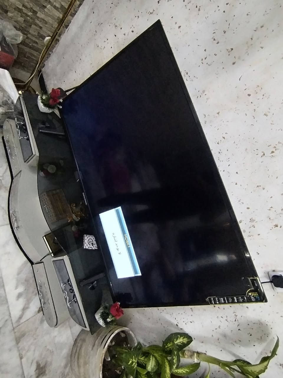 سلام عليكم بلازمةحجم 55   cosoNic  وميزها للبيع سعر 300 وبيهن مجال للستفسار *********** مكان بغداد الثعالبة
