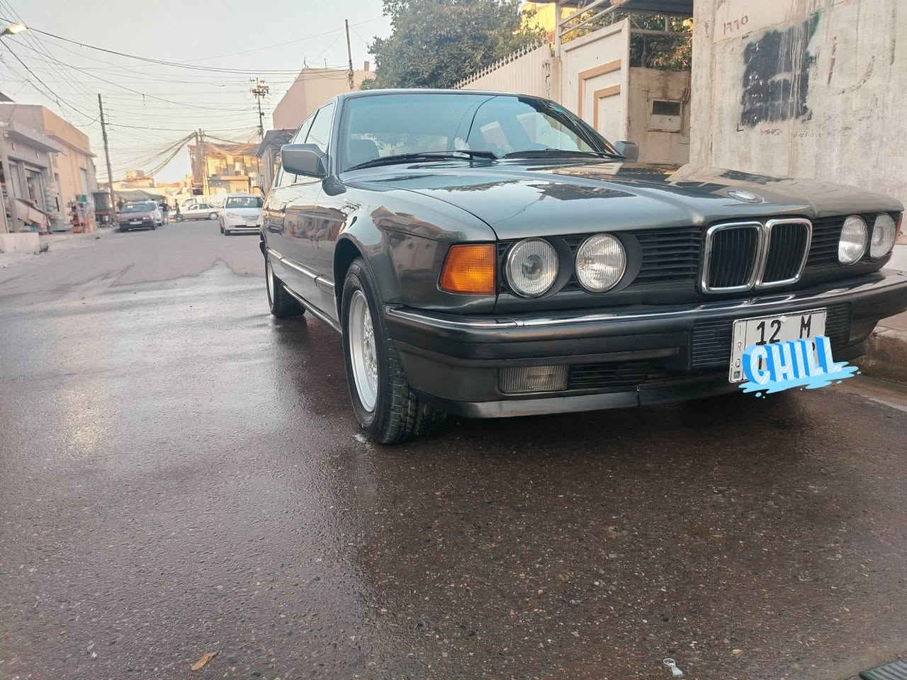 BMW - 735 - فل 1991
***********

*********** 

 تبريد ثلج ويه السويج

مراوح كهرباء 

رقم نينوئ جديد انكليزي واني الشرعي ورقم مميز

كير + مكينة شرط 

كشنات جلد اسود جديدة كهربائية

صبغ جمالية فقط بدون ضرر بدون دواخل

طخم تايرات جديد مع الباتري قبل شهر مشدودات

حداديه امامي وخلفي جدد

دبل جكمجه وداخل صاج

منضومة لايت زينون

سيارة بلادية حتئ مثبت السرعة شغال

قفل اكسل شغال
السعر ٦٥

...... غير متواجد ع الفيس.....
