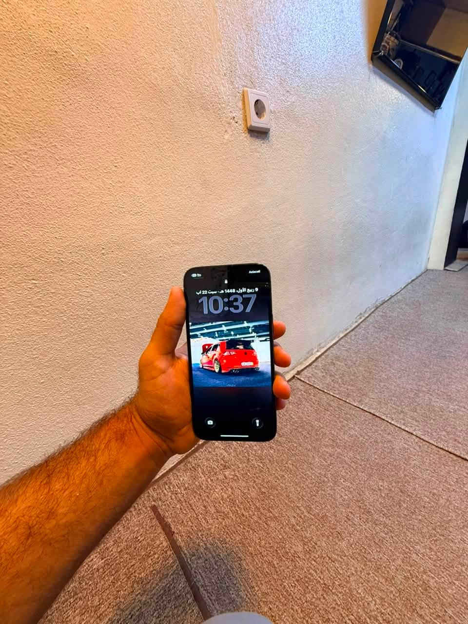 ايفون 12برو ماكس للبيع بطاريه 100مبدله جديده افضل نوعية ذاكره 256 وبي فطر صغير بلشاشة السعر 240 
***********
نموذج ام
