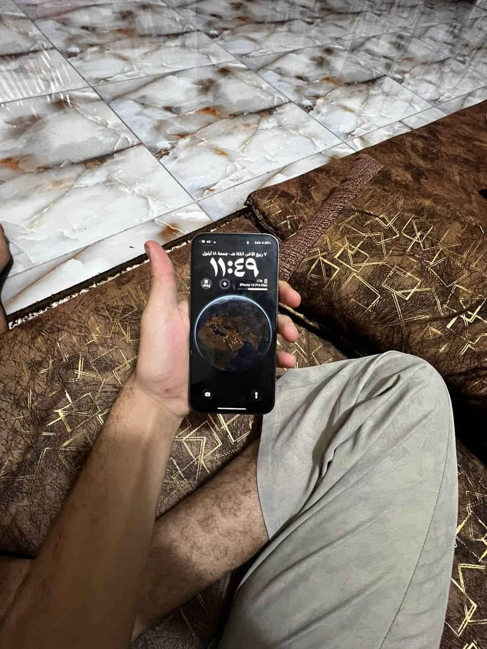 ايفون 14بروً ماكس
ذاكرة🧠:٢٥٦

بطاريه🔋:٧٨ اصل لا مستبدله ولا مرفوعه

جهاز اللون المميز : ابنفسجي

مستبدل فقط شاشه اصليه اللوان ستخدام راقي

جهاز اي خلل مابي ستخدام شخصي 

سعر جهاز ٦٧٥الف بي مجال بسيط

موقع📍:كركرك حزيران

رقم الهاتف:***********
