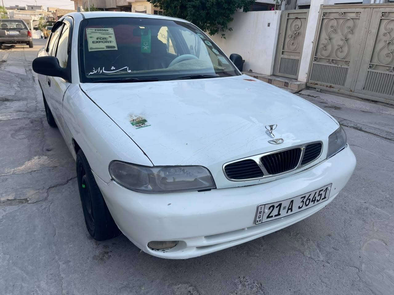 للبيع دايو مودل 98 رقم سلمانيه رقم نسويه جديد لحد 2029 دفتر بانزين  سيار تبريت ثلج كير عادي جام كهربيّ  قفل مركزي كير محرك صدر كلها شرط تحويل غرام شرط شرط تحويل وكالة  محرك لا صرف ولا بخار سعر28وبي مجال قليل مكن كركوك ***********
