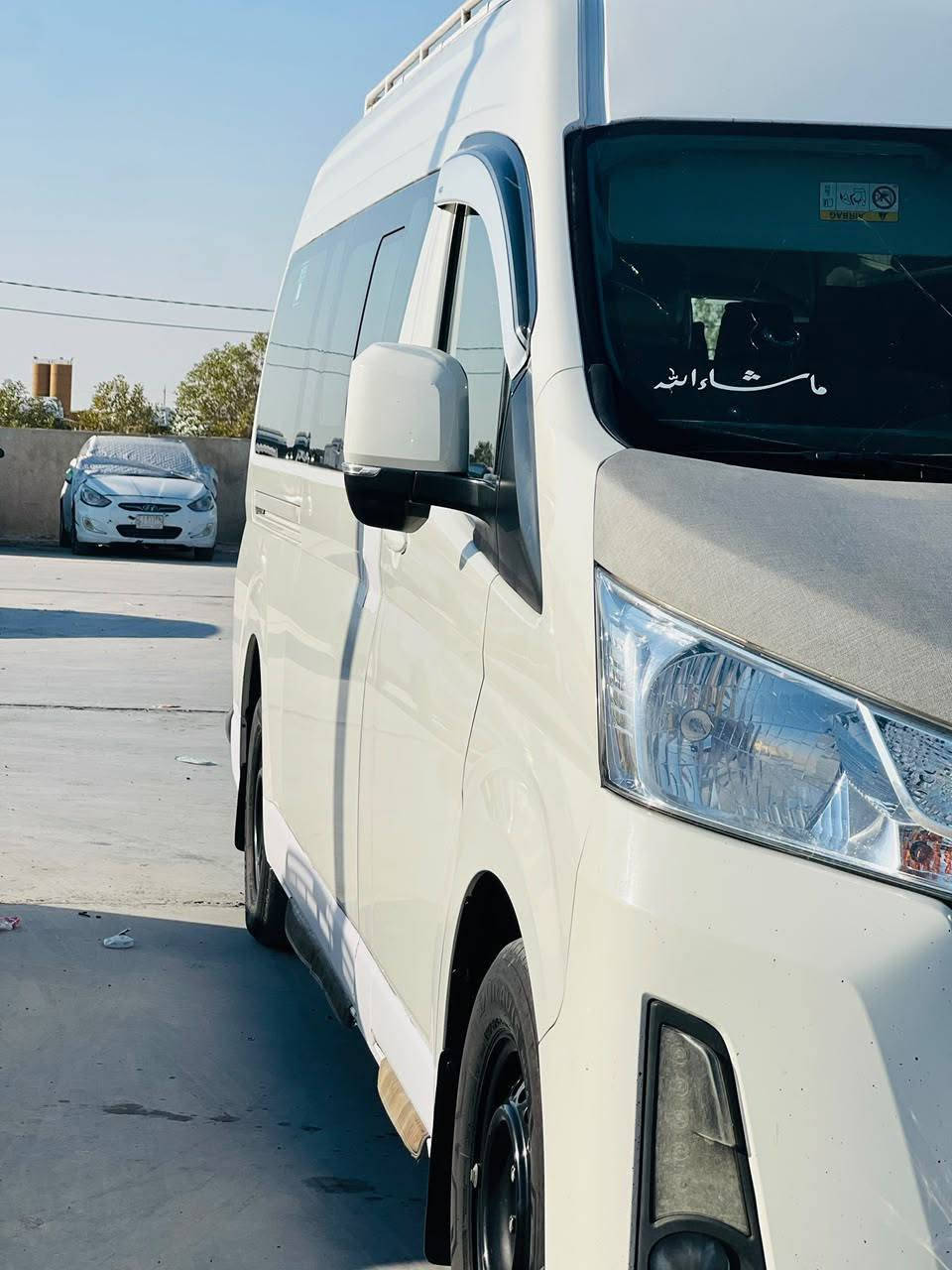 سلام عليكم بيع فقط بدون مراوس
هايسه موديل 23نص فول كفاله عامه ماشيه 170حقيقي

دوشمه 
باب كهربائي عمل
سفريات 
لايت زنون شمسي 
مراوح اضافيه
تقويه فانات
درع خلفي امامي سيبايه
سياره مال جناي كبل لشارع
السعر 375وبيهه مجال 
مكاني واسط الزبيديه 
***********
‏‪***********‬‏
