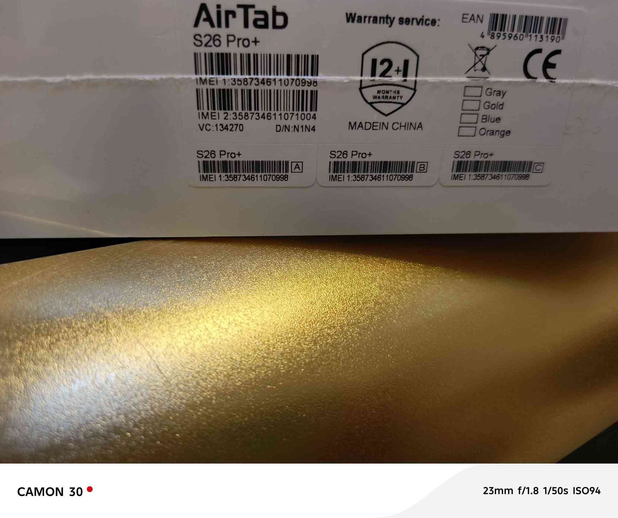 ايباد Air Tab 
واحد تيره
شريحه
جديد عندي قطع ما مفتوحه اصلا 
لون برتقالي 
تجي وياه موس كيبورد قلم و كفر  و سماعه ايربود تك 
جهاز اصلي وكاله 
سعر ٣٠٠ قفل يوجد توصيل جميع المحافظات 
*********** بغداد, العراق
