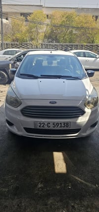 من رخصة الادمن بيع مستعجل فورد فيغو موديل ٢٠١٧ وارد خليجي  ماشية ٢١٠ ا...