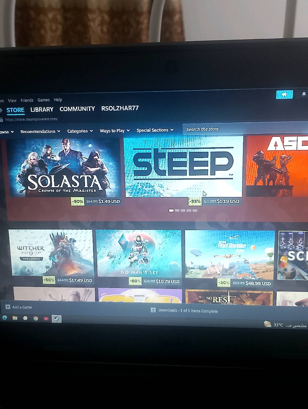 للبيع لابتوب كروم بوك معدل عليه
منصب عليه وندوز10 برو ذاكره 16 رام 4 بي يوتيوب وبي حساب ستيم للالعاب منزل بي وحده وتكدرون تنزلون بعد العاب بس لازم طور ذاكره جهاز نضيف ومرتب المنافذ كله شغاله وياه شاحنه وكيبل اصلي جديد وشحن دوم وياك 8 ساعات اذا تقوله  سبب للبيع اريد. اشتري تلفون جديد سعره 75الف وبيه مجال مكاني الحسينيه ***********
