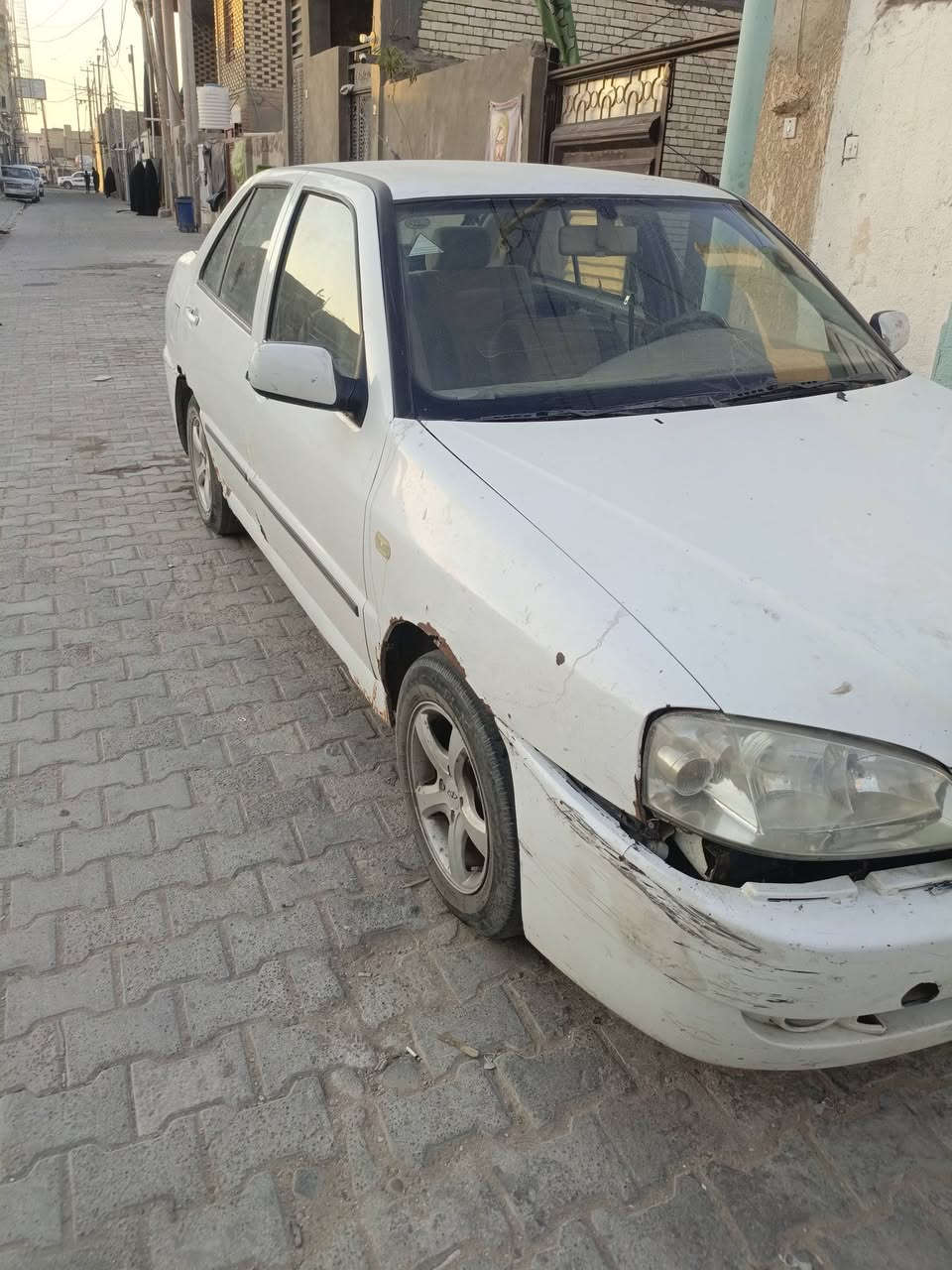 سلام عليكم شيري كوين مديل ١٢ سيارة محرك جديد كير حداديه نص عمر تبريد شغال مدور رقم قادسيه السعر ٢٥ بيهه مجال مروس حسب القناعه مكاني النجف رقمي, ***********
