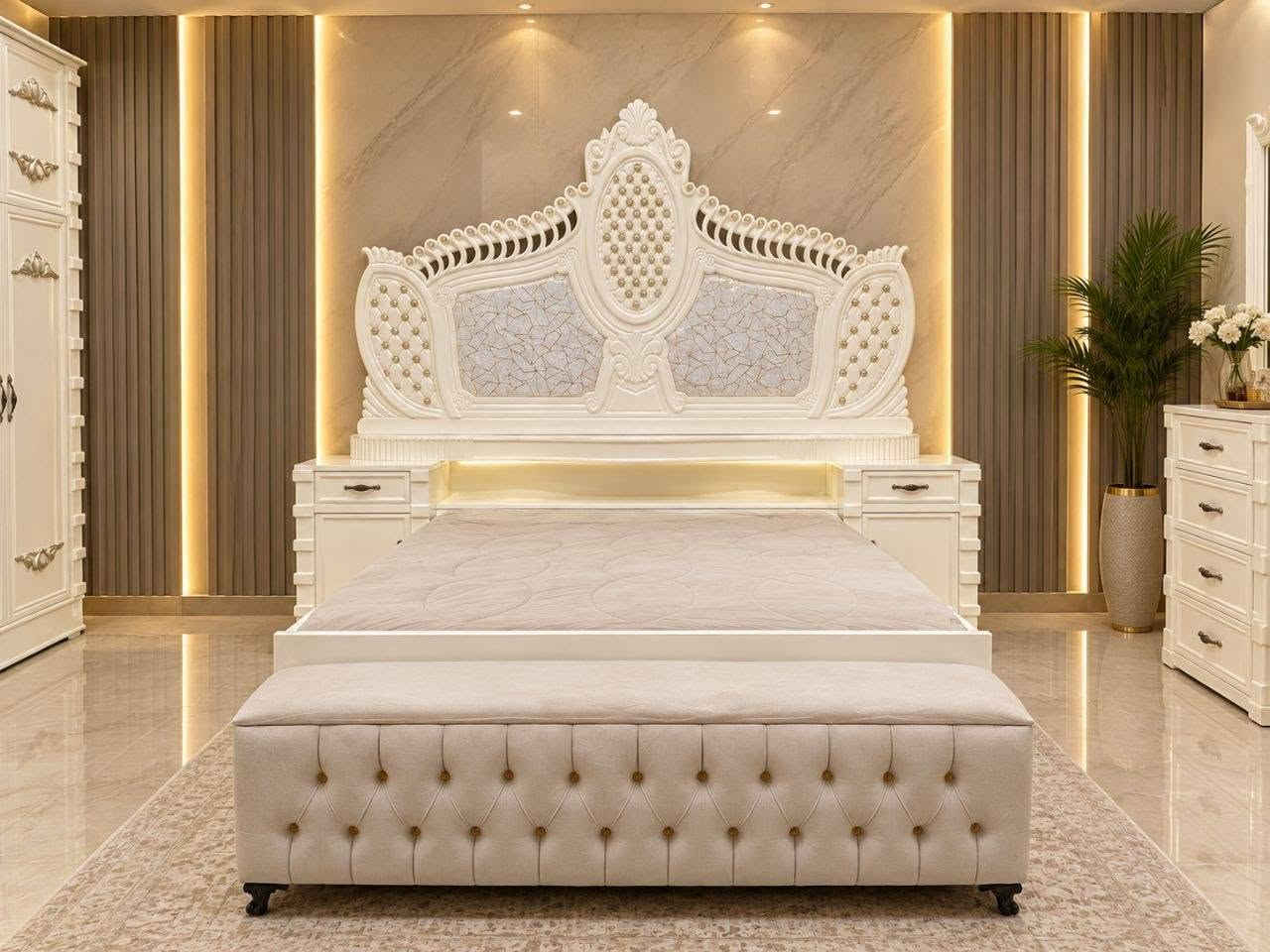 موديل الطابوكة • ٦ أبواب • خشب زان