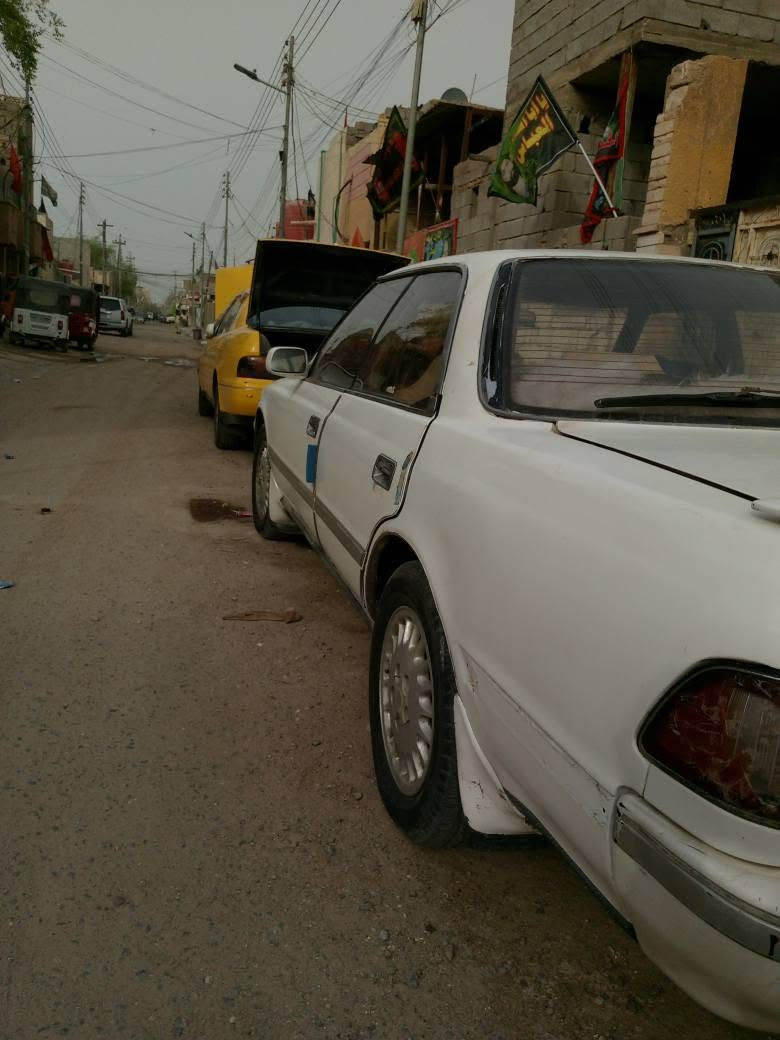 سيارة مارك كصيف موديل ٩١ حرف اليف بصرة مكفولة من الكصة ونقل جثة محرك ثنين ونص مكفولة من الظربة سيارة بلاد وخير من الله واحلة من الصورة *********** البصرة, العراق
