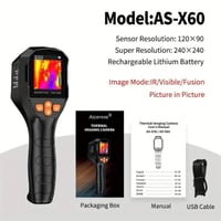 كامرة حرارية • موديل AS-X60 • دقة ١٢٠×٩٠