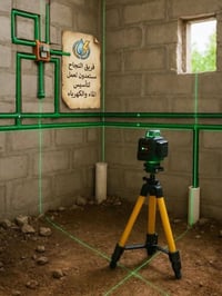 كربلاء المقدسة • تأسيس ماء وكهرباء • صبغ وحمل نقاذ