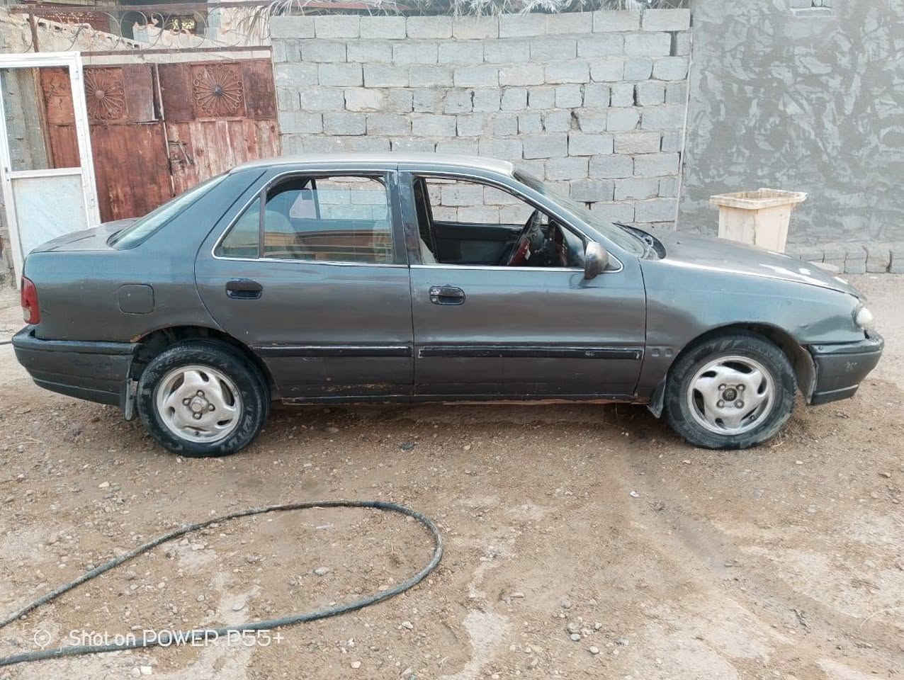 اللبيع سياره النترا موديل ٩٤رقم أنبار نكليزي سعر ١٦وبيه مجال مكان سياره فلوجة ***********

نص مكتوب في الصور:
- Shot on POWER P55+