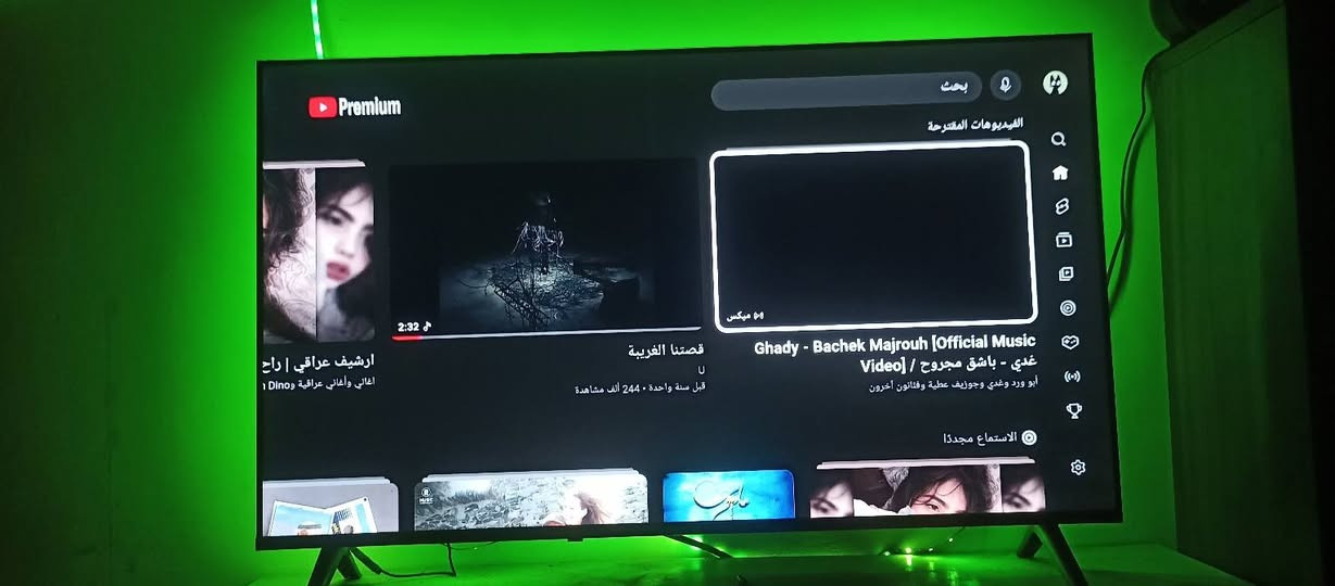 شاشه للبيع حجم 55 استعمال شهر بعدها بالكرتون 
فول سمارت ونضام ماوس 
رام 2+16
سعرها 260
***********
