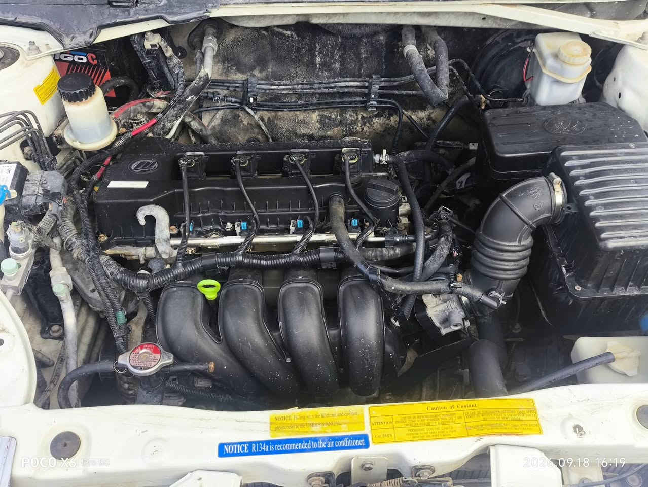 سلام عليكم ليفان X60 مبدل بيه بس دعاميه تبريد شغال 4 سلندر 1800 VVT-i بلادي لا مفتوح ولا مبدل وياه شاشه وكامره سعره 65 وبيه مجال هذه رقم تلفوني   ***********

نص مكتوب في الصور:
- POCO X6 Pro 5G 2026.09.18 16:20
- POCO X6 Pro 5G 2026.09.18 16:19
- POCO X6 Pro 5G 2026.09.18 16:18