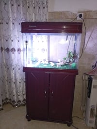 حوض سمك • غطاس • ميز كومدي