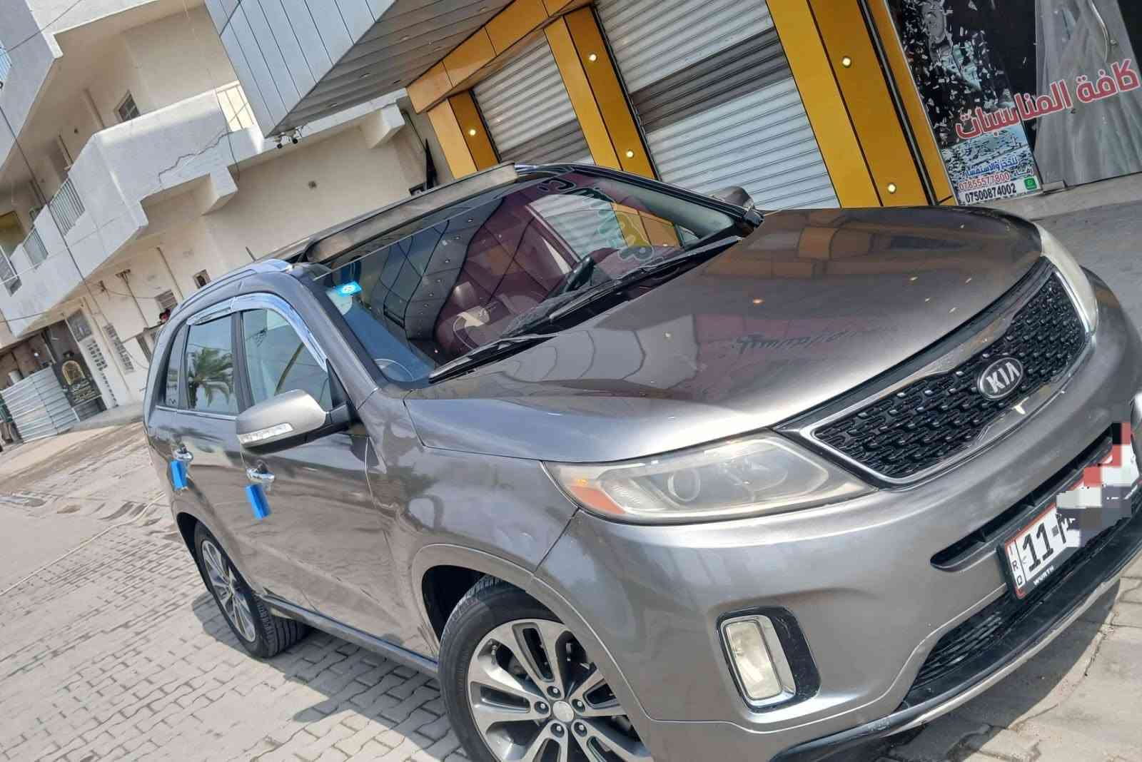 سلام عليكم للبيع فقط
سعر 🛑🛑129🛑🛑 للاستفسار ***********
كيا سورنتوSx موديل 2015 بسمي رقم بغداد دولي مشروع وطني تحويل وين ما يعجبك مكان  السيارة بغداد  بيه صبغ باب السائق او جاملغ امامي جه السائق فقط رش

1. 🔥 6 سلندر
4. 🚙 فورويل AWD
5. 🌟 بانوراما
6. 7 راكب .3 قطع تبريد
7. قير أوتوماتيك 6 سرعات
8. مانع انزلاق
9. 🔑 تشغيل بصمة Push Start
10. دخول ذكي Smart Key
11. جلد Nappa
12. مقاعد أمامية كهربائية
13. خزن ميموري للكرسي
14. خزن ميموري للمرايات
15. ❄️ تبريد وتدفئة المقاعد الأمامية
16. تبريد المقاعد
17. تدفئة المقاعد الخلفية
18. تحكمات ستيرن
19. ستيرن مدفأ
20. تحكم كهربائي بالستيرن
21. مثبت سرعة
22. تحكم صوت واتصال من الستيرن
23. 📱 شاشة كبيرة لمس
24. ملاحة Navigation
25. 📷 كاميرا خلفية
26. 📷 كاميرا دوارة 360 درجة
27. حساسات أمامية وخلفية
28. 📡 رادارات أمامية وخلفية
29. رادار مراقبة النقطة العمياء
30. رادار تحذير مغادرة المسار
31. رادار أمامي للتصادم
32. رادار مثبت سرعة متكيف
33. نظام تحذير التصادم الأمامي
34. نظام الفرملة الطارئة
35. بلوتوث
36. USB
37. AUX
38. 🔊 نظام صوت 12 سماعة
39. تكييف أوتوماتيك Dual Zone
40. تكييف خلفي
41. تحكم مستقل للتكييف الخلفي
42. بردات خلفية
43. ستائر للصف الثاني
44. 🚘 جنطة كهرباء
45. مرايات كهربائية
46. مرايات مدفأة
47. مرايات شفط وطي كهربائي
48. إشارات LED بالمرايات
49. 💡 LED أمامي
50. 💡 LED خلفي
51. أنوار ضباب
52. أنوار أوتوماتيك
53. يدات ضوئية
54. دوسات ليزرية
55. جنوط كروم 19 إنچ
56. سبويلر خلفي
57. كروم خارجي
58. دبل عادم
59. 3 صفوف
60. الصف الثاني قابل للطي
61. الصف الثالث قابل للطي
62. كراسي خلفية قابلة للطي
63. منافذ كهرباء
64. محول كهرباء 115V
65. شاشة عدادات TFT
66. كمبيوتر رحلات
67. 🛡️ ABS مانع انغلاق الفرامل
68. EBD توزيع إلكتروني للفرامل
69. ESC نظام الثبات الإلكتروني
70. Hill Start Assist
71. 6 Airbags
72. نظام التحكم بالدفع والعزم AWD
73. قفل الدفرنس الوسطي
74. Torque Vectoring
75. تخم تاير كور
