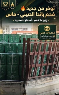فحم باندا • ١٢كغم • طبيعي