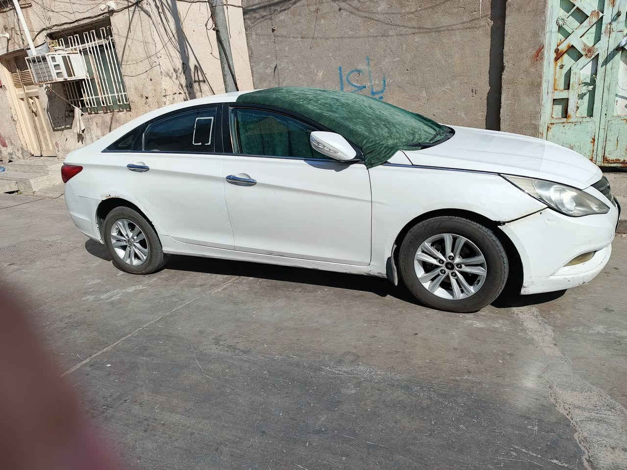 سلام عليكم سوناتا موديل 2010 خليخي للبيع كير ومكينه خير من لله تخم تاير جديد تريد وكاله تريد تحويل صدر خلفي جديد المامي نص عمر 
*********** 
السعر 95
