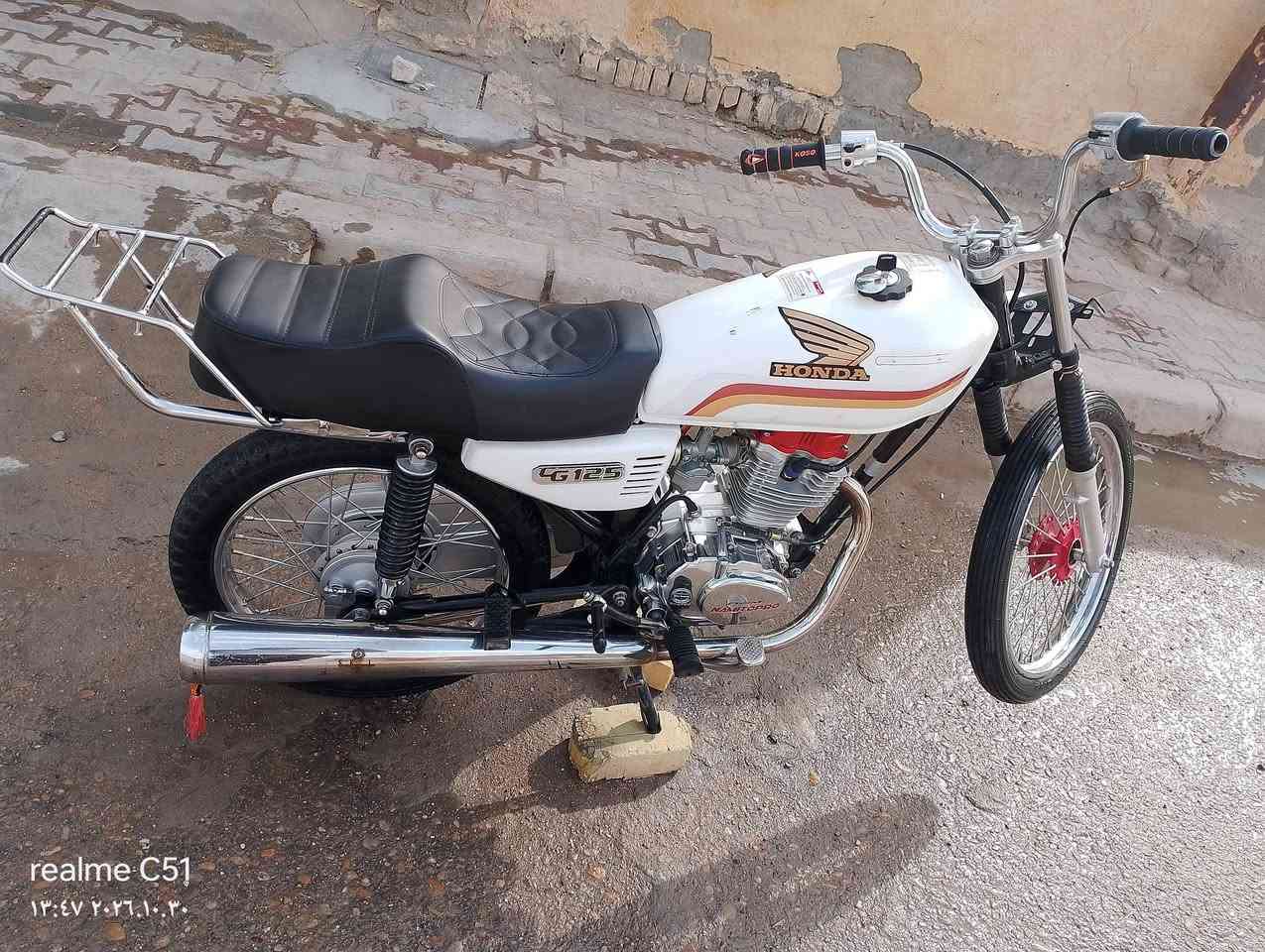 هوندا CG125 • بدون اوراق • ٢٠٢٦