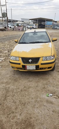 سمند موديل 11 للبيع رقم بغداد مصفره هيئه وغرامات سياره شغاله وتمشي للا...