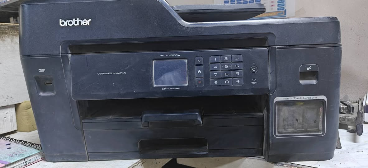 السلام عليكم طابعة استنساخ سكنر فيدر وجهين تلقائي برذر T4500DW A3 منظومة حبر مو كاترجات مستعمله مامصلحه ابد مبدل بيها فقط فضلة الحبر الهيد يرادله تنظيف اريد ابيعها اجيب اكبر منها ومابيها اي عطل الله شاهد سعر الجديدة ب850 الف الشراي ينطيني سعر باليرضي الله ويدلل *********** متواجد واتساب مكاني بابل واليريدها توصيل يدزلي نص فلوسها ماستر ويدلل لان بعض النفوس الضعيفة تكلك اي ومن يوصل المندوب يغلق جهازه
