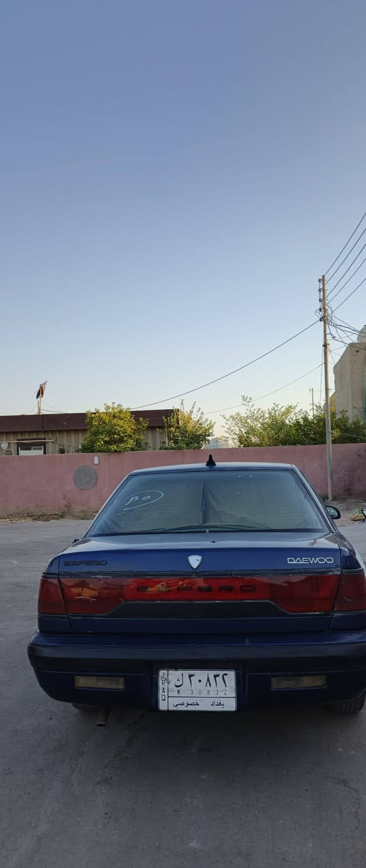 السلام عليكم
دايو اسبرو ٩٤ جاهزه مابيها نقص شعره 
  كهرباء كله شغال 
لايتات زنون
كيجات كله شغال
منضومه تبريد كامله جديد 
داخليه شركه نضافه ٩٠/١٠٠
ارضيه جلد تنته جلد 
ديلكو 
نوزلات 
فيت بم 
بور 
صدر امامي خلفي 
دوشمه جديده 
سنويه ٢٨ رقم بغداد 

السعر 33
***********

***********
