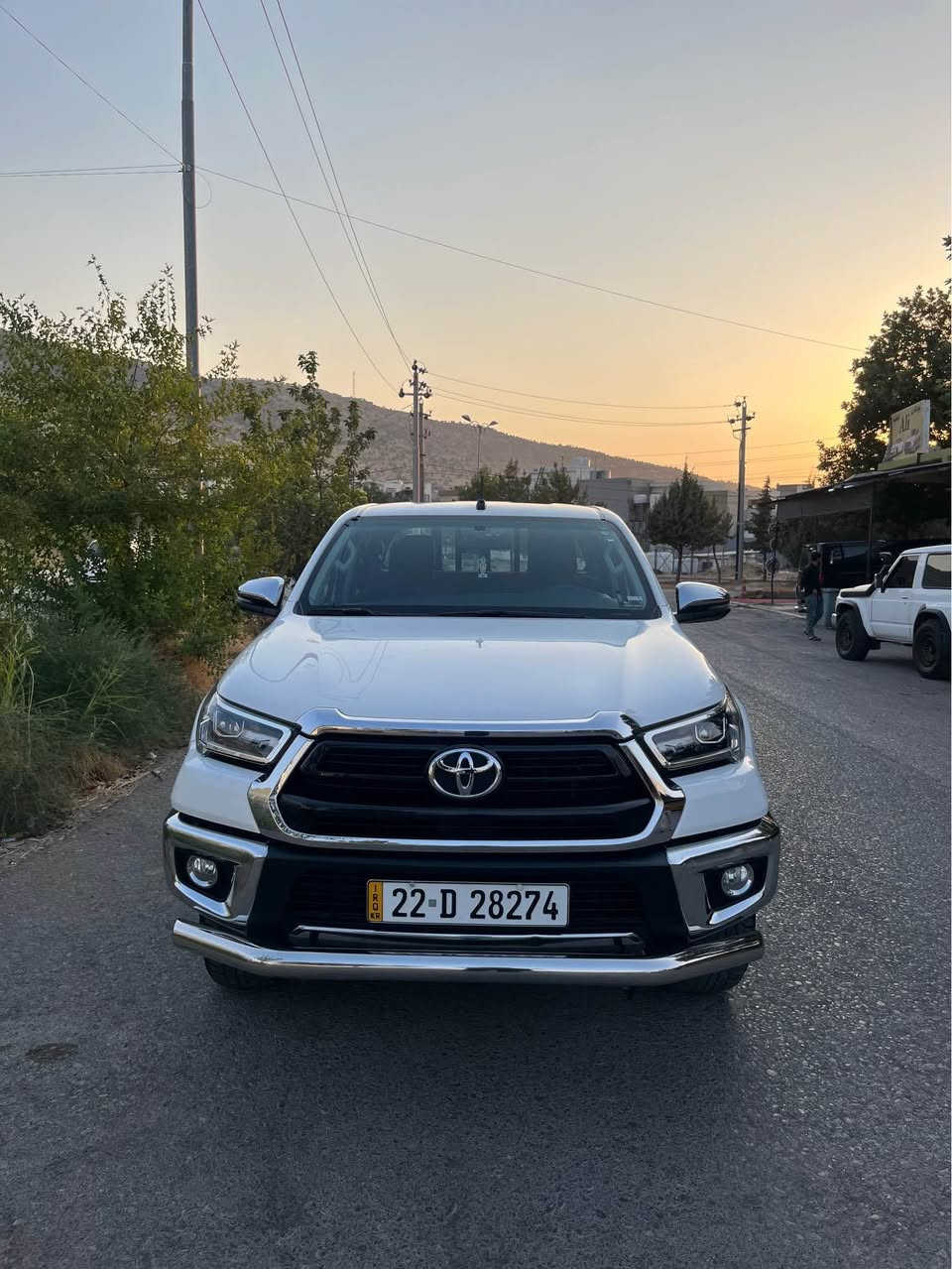 تۆیۆتا هايلۆکس مەرزیە 
شەریکە جیهان 
2022 
72,000 km رۆشتییە 
بێ بۆیاغ بێ لێدران زۆر خاوێن و پاک ماوەتەوە 
دینار مەسروفی نیە 
فول مواصفات  گێرئۆتۆماتیک - بەسمە - کامێرە - گوشین هیتەر - شەحن وایەرليس - شاشە گەورە 

هەموو قالبی بە شەرت 

315$ مەجال 

***********📞
0️⃣7️⃣5️⃣0️⃣3️⃣4️⃣7️⃣1️⃣3️⃣7️⃣0️⃣ شقلاوة, أربيل
