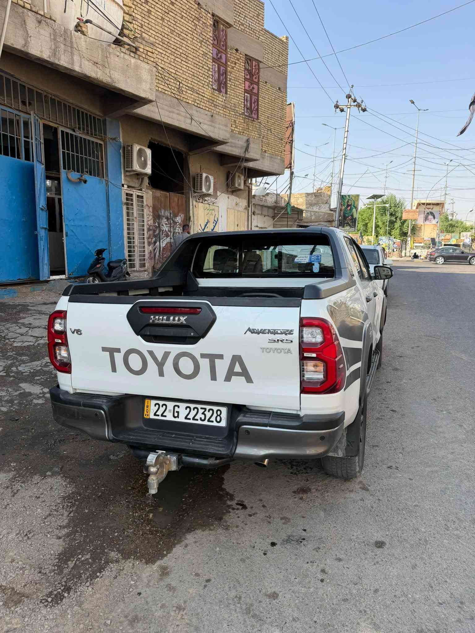 السلام عليكم
تويوتا هايلوكس 2024 ادفنجر مكفوله

رقم اربيل تحويل مباشر مواصفات معروفه تجي فول 4 كامرات حساسات وباقي المواصفات المعروفه 

 

السعر 40 الف اربع شدات 

مكان السياره العماره 

الرقم ***********
