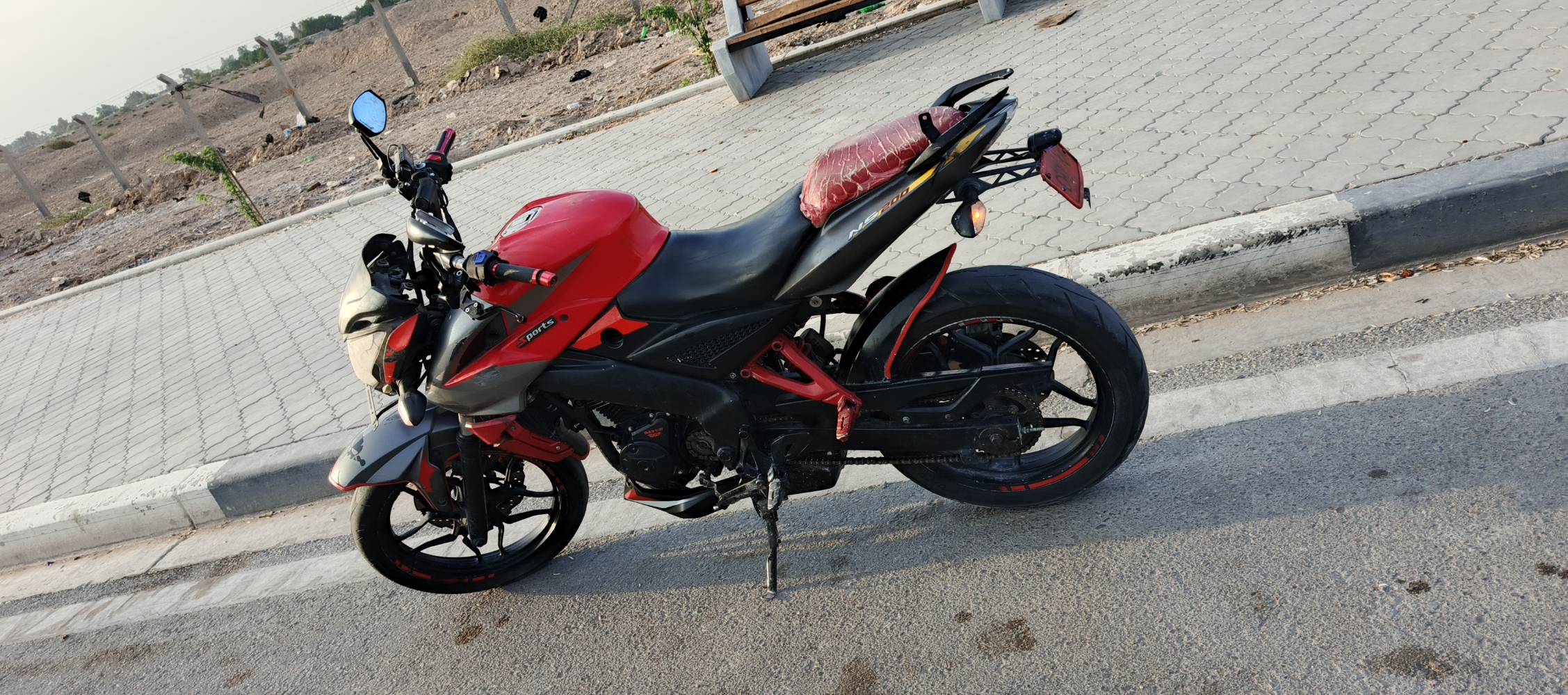 بولسر ns200 • محرك دايون • يحتاج كهربائي
